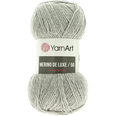 YarnArt Merino De Luxe 50 282 šedá