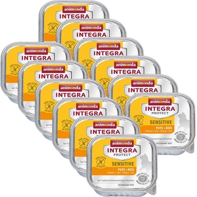 Animonda Integra Protect Cat Sensitive - пуйка с ориз 12 x 100 г