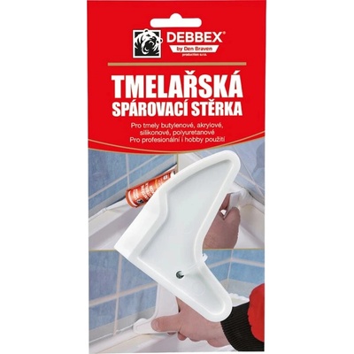 DenBraven Den Braven - Tmeliarska škárovacia stierka - silikónová - biela