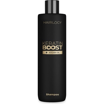 Hairlogy Keratin Boost Shampoo s keratinem a arganovým olejem 200 ml