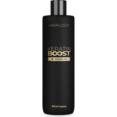 Hairlogy Keratin Boost Shampoo s keratinem a arganovým olejem 200 ml