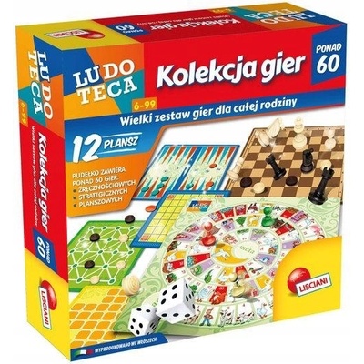 Ludoteca sbírka 60 her Lisciani