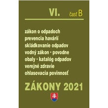 Zákony 2021 VI/B - Odpady, obaly, Zákon o odpadoch - Poradca s.r.o.