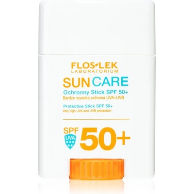 FlosLek Laboratorium Sun Care Derma слънцезащитен крем в стик за лице и чувствителни места SPF 50+ 16 гр