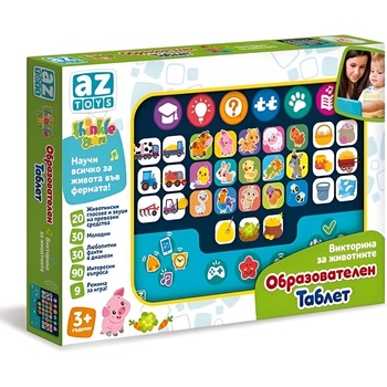 Thinkle Stars Образователен таблет Thinkle Stars "Викторина за животните" - Код F1041 (F1041-5908288982528)