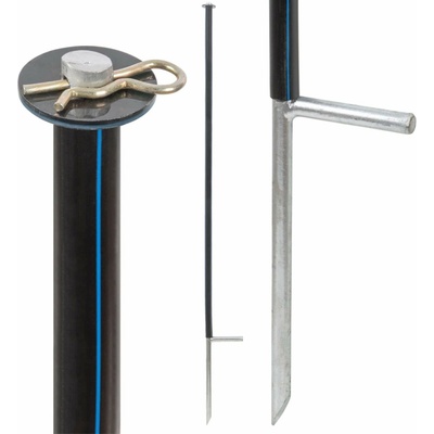 Náhradná podporná tyčka pre elektrické siete, ∅ 20 mm, 145 cm