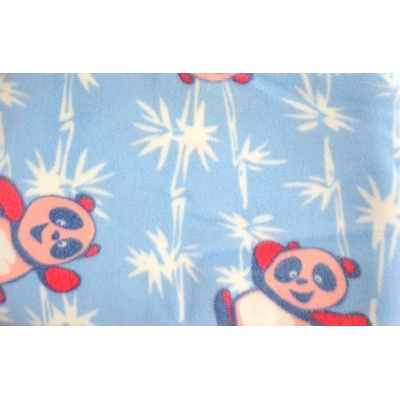KOALA Бебешко одеяло KOALA, Blue Panda, син