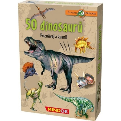 Expedice příroda: 50 dinosaurů MINDOK s.r.o.