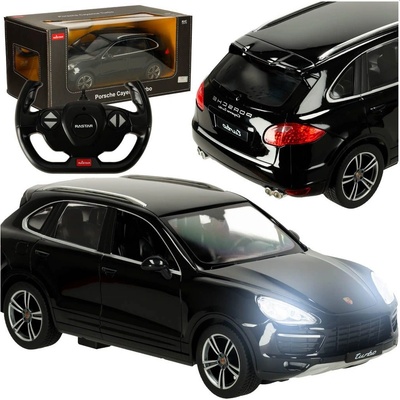 Rastar RC auto na ovládanie 42900 Porsche Cayenne Turbo RTR čierna 1:14