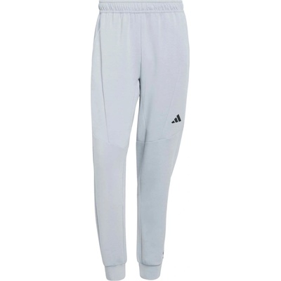 Pánské kalhoty adidas D4T KNIT PT CUF Šedá Bílá