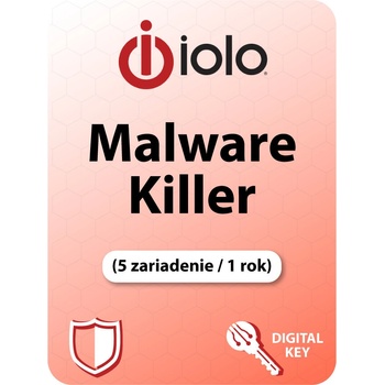 iolo Malware Killer 5lic. 12 mes.