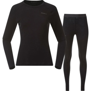Bergans Дамско мериносово термобельо Bergans Women's Allround Merino Baselayer Set Merino base layer - Black - размер XL (115-2846-0115)