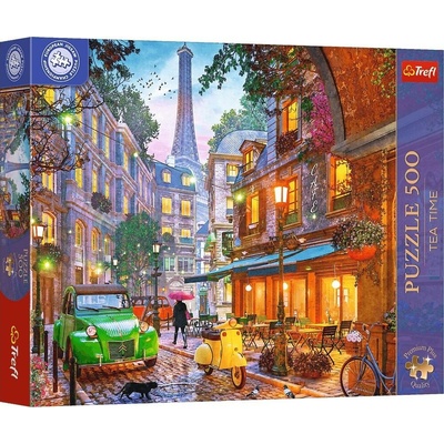 Trefl Premium Plus Čas na čaj kaviareň v Paríži 500 dielov