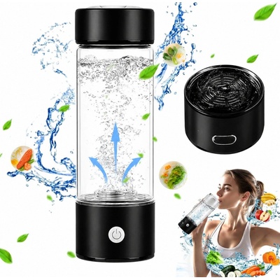 žiadna značka Generátor vodíkovej vody, ionizátor, aktívny vodík 420ml 1000mAh