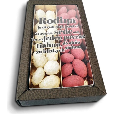 Sablio Mandle v čokoláde Rodina 5 2 x 80 g