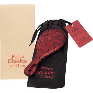 Fifty Shades of Grey - плетилка - черно-червена
