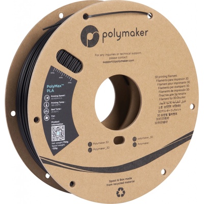 Polymaker PolyMax PLA 750g Black, 1,75 mm