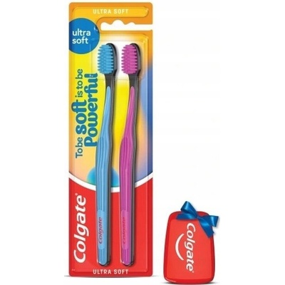 Colgate Duopack zubná kefka Ultra soft 2 ks