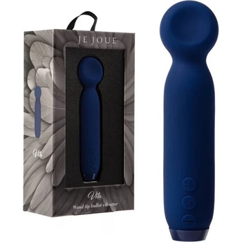 Вибратор с кръгъл връх, прецизен и мощен, 12, 3см - Je Joue Vita Bullet Blue (D-234332)