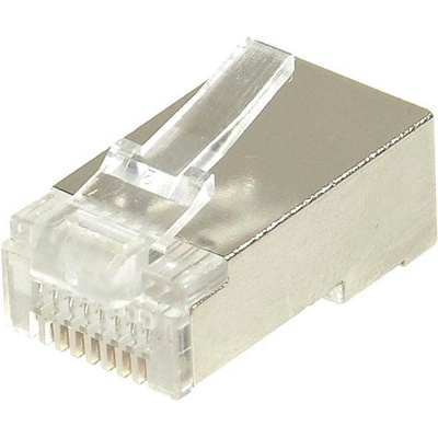 DATACOM Konektor RJ45 STP Cat5e 8p8c 10 ks, pro drát 4126 – Zbozi.Blesk.cz