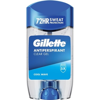 Gillette Cool Wave Антиперспирантен Гел за Мъже 70ml (10BL070180)
