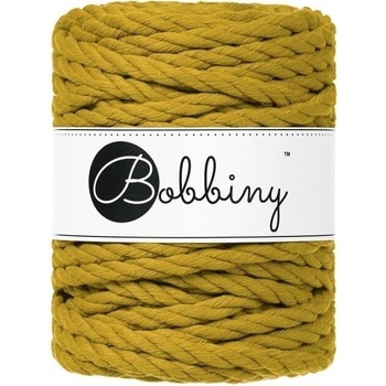 Bobbiny 3PLY Macramé Rope 9 mm 30 m Spicy Yellow юта (TL-E017)