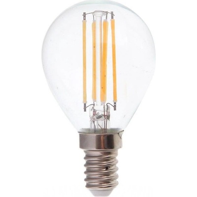 V-TAC Retro LED žárovka E14, 6W, 600Lm, 300°, P45 Teplá bílá