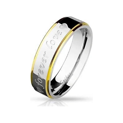 Šperky4U ocelový prsten Forever Love OPR0029 6