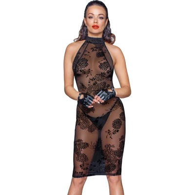 Еротична рокля, прозрачна и секси, размер XL - Noir Handmade F240 (NOIR000032)