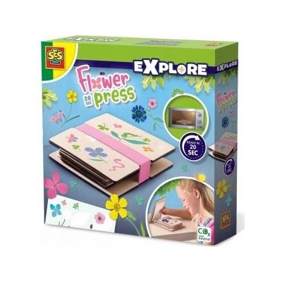 SES Creative Explore Flower Press