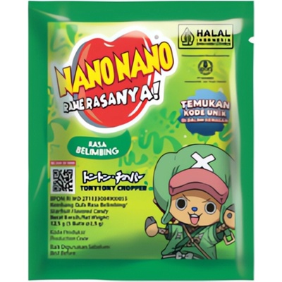 Nano Nano One Piece Star Fruit Candy 12,5 g
