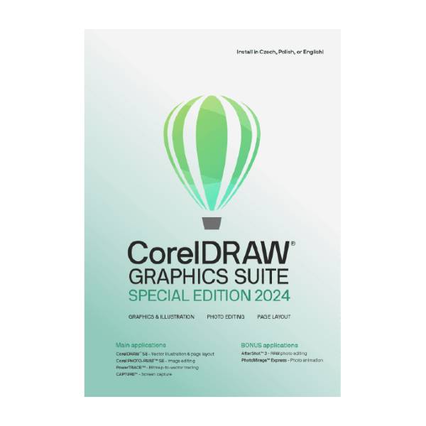 CorelDRAW Graphics Suite Special Edition 2024 CZ PL ESD