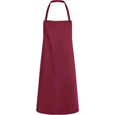 Karlowsky Unisex gastro zástěra KY006 Bordeaux 75x95cm