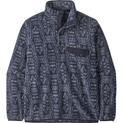 Patagonia Мъжки поларен пуловер Patagonia Lightweight Synch Snap-T P/O Fleece jumper - Flow: Sunken Blue - размер XL (005-4270-3615)
