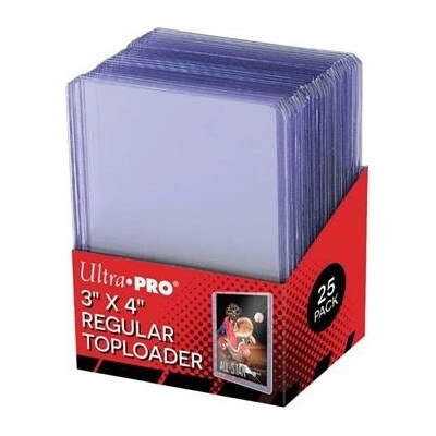 Ultra Pro Toploader Regular Clear 25 ks