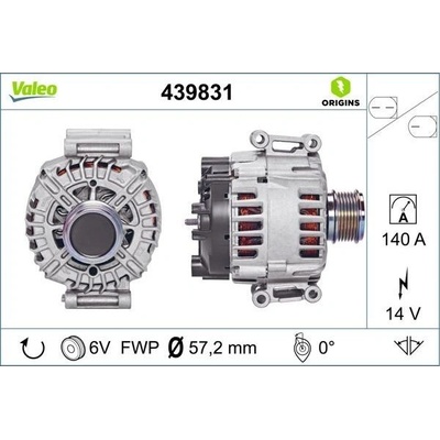 generátor VALEO 439831