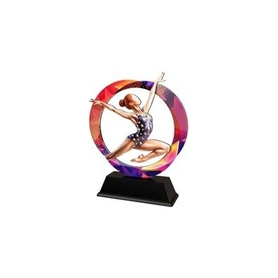 Poháry Bauer Kovová trofej SAM02M21 Gymnastika