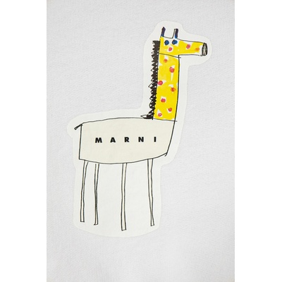 Marni Бебешки памучен суичър Marni MS304B SWEAT-SHIRT (M01405)