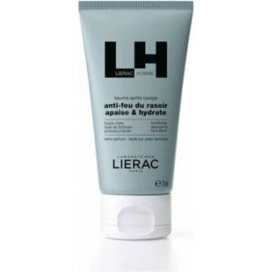 LIERAC Овлажняващ и успокояващ афтършейв балсам, Lierac Homme Apaise + Hydrate After Shave Balm 75ml