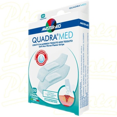 QUADRA MED Náplasti jemné 20 ks 2velikosti