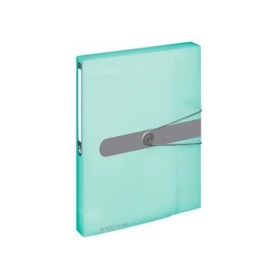 Plastový box s gumičkou Herlitz A4 PP mint