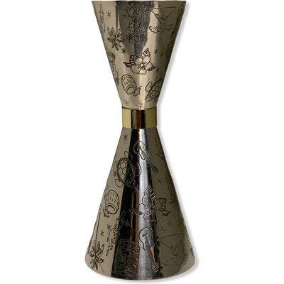 Tiki Slim Double Jigger se vzorem 25/50ml