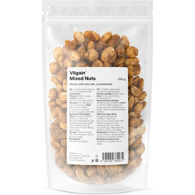 Vilgain Zmes karamelizovaných orechov med s morskou soľou 250 g