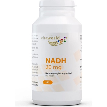 Vita World NADH Никотинамид аденин динуклеотид 20 mg 60 V капсули | Vita World (09771443 VW)