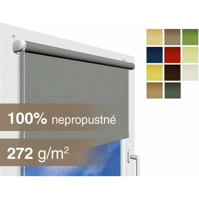 Garol Roleta do okna zatemňující Mini Pogumovaná Plus 100x150 cm