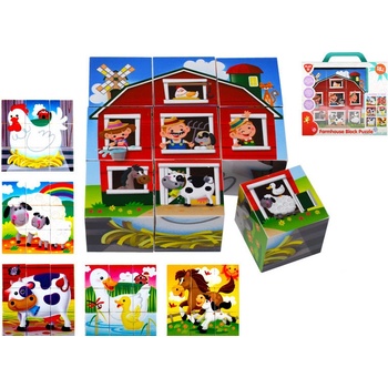 Playgo Kocky skladacie farma