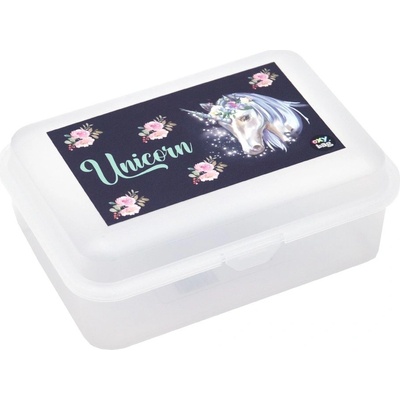 Karton P+P box na svačinu Unicorn 1