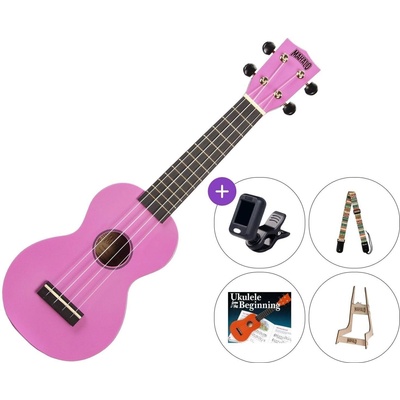 Mahalo MR1 SET Pink Сопрано укулеле (MR1-PK-SET)