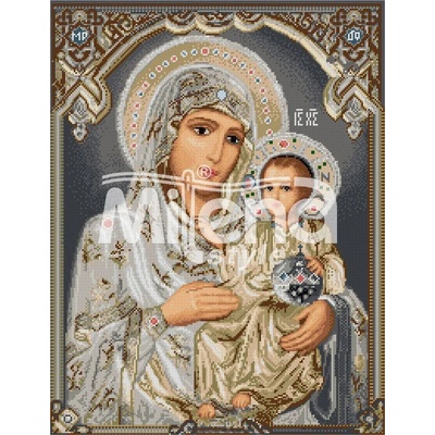 Milena Style Йерусалимска икона - гоблен със схема конци dmc 1: 4