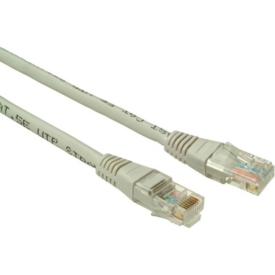 Solarix C5E-155GY-10MB patch CAT5E UTP PVC, 10m, šedý